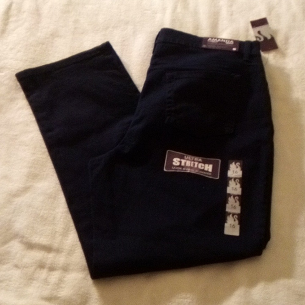 GLORIA VANDERBILT CLASSIC FIT WOMENS SIZE 16 JEANS - Picture 2 of 10